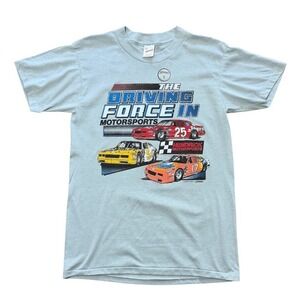Vintage 80s Hendrick Motorsports Racing Auto Car Graphic Art Deadstock T-shirt